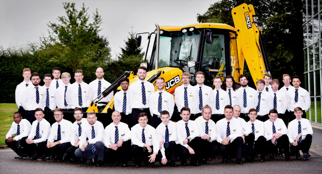 JCB builds for the future with record apprentice intake