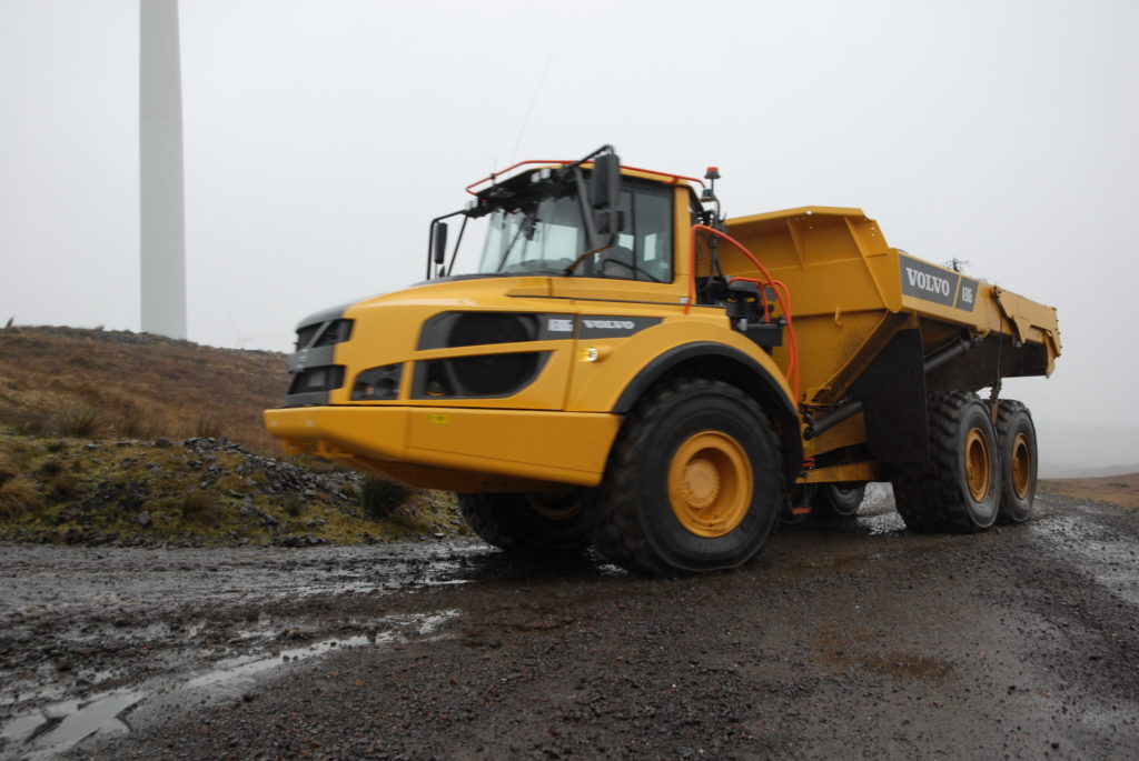 Argyll contractor places faith in Volvo A30G haulers