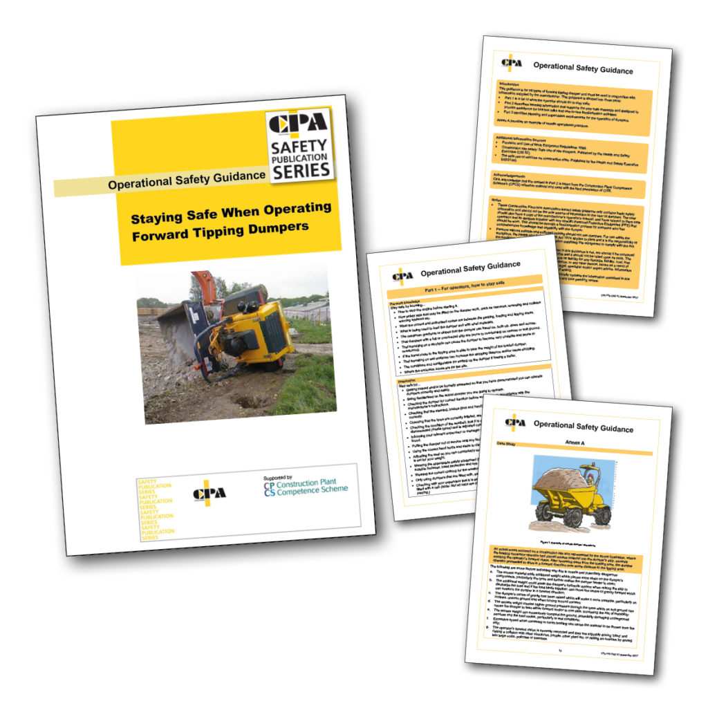 CPA launches new forward tipping dumper safety guidance