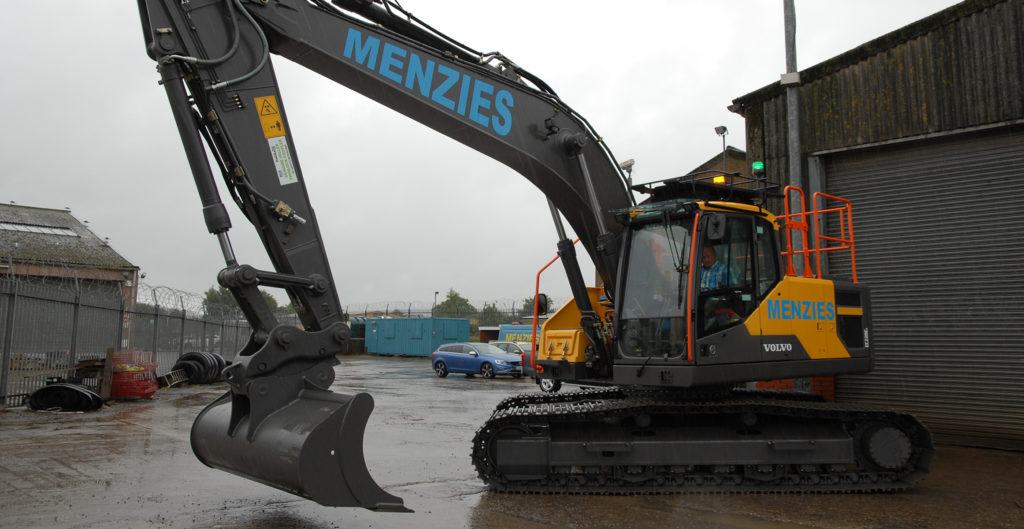 Alloa event leads to excavator purchase