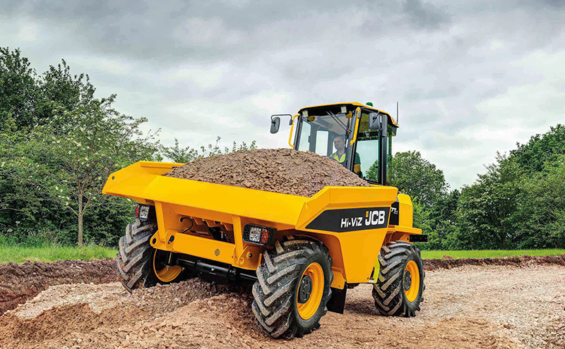 Safety features aid new site dumper visibility