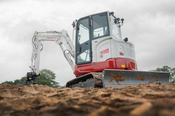 Takeuchi excavator