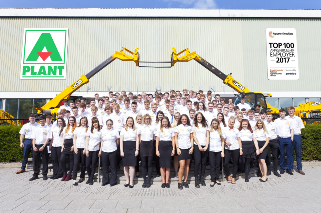 A-Plant recognised for apprenticeship commitment