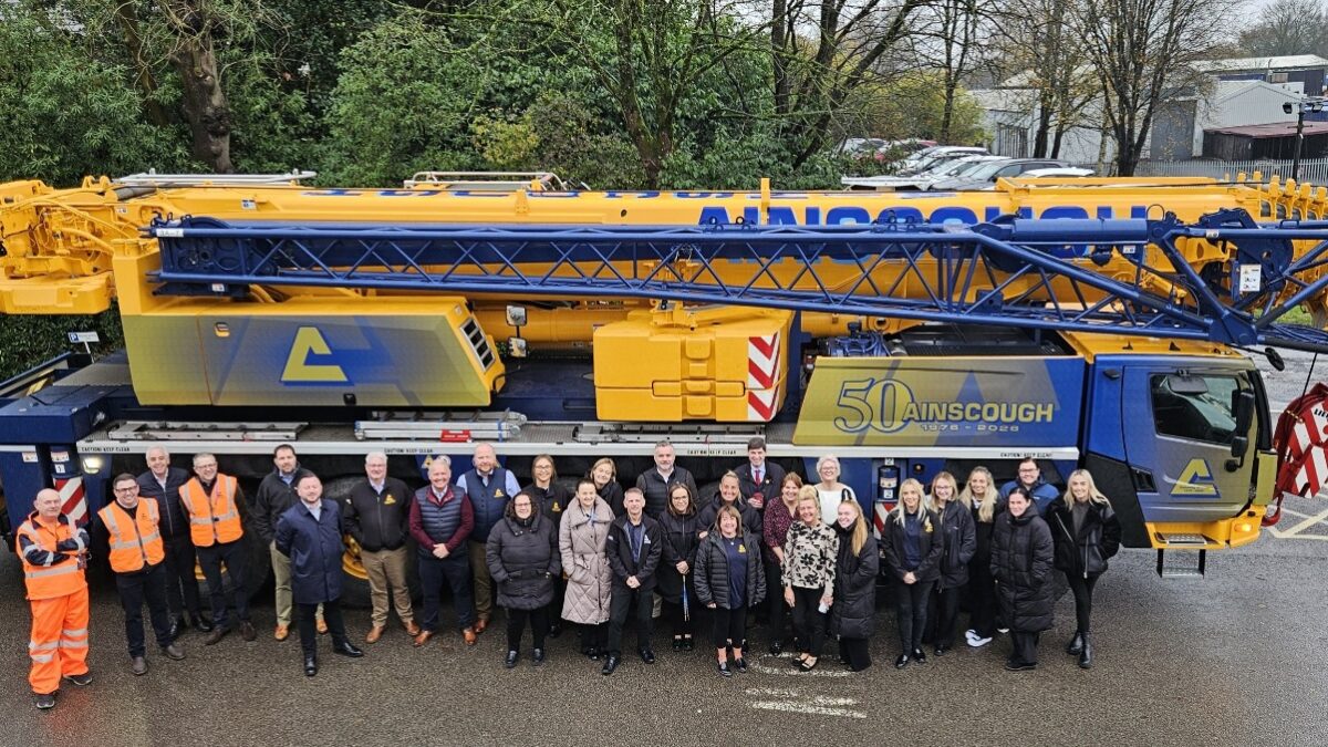 Ainscough Crane Hire set for towering ScotPlant debut
