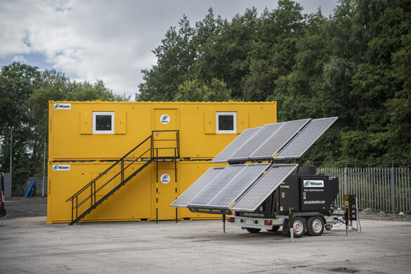 Nixon Hire accommodation unit and solar PV