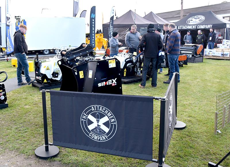 The Attachment Company stand at ScotPlant 2024