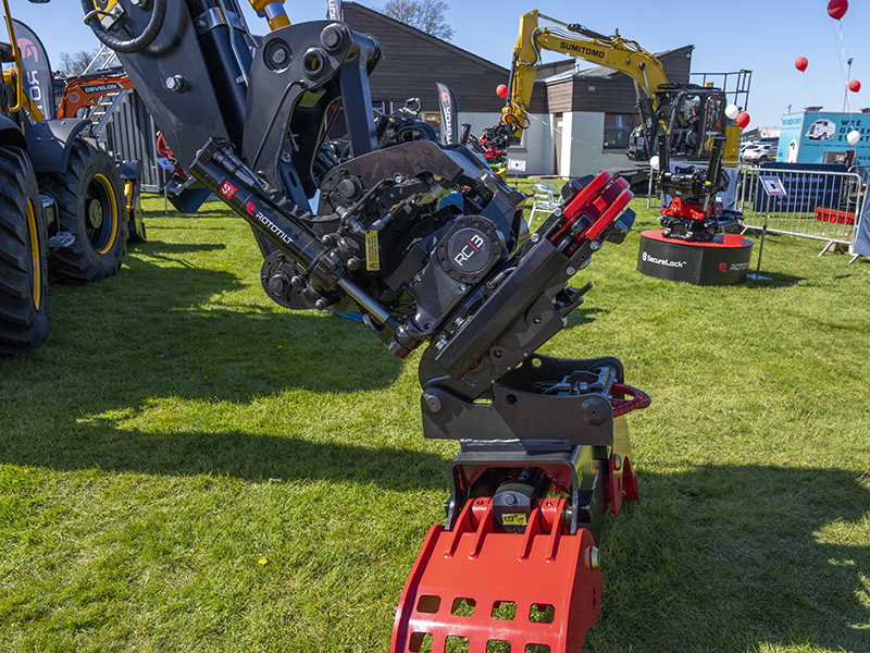 Rototilt products at ScotPlant