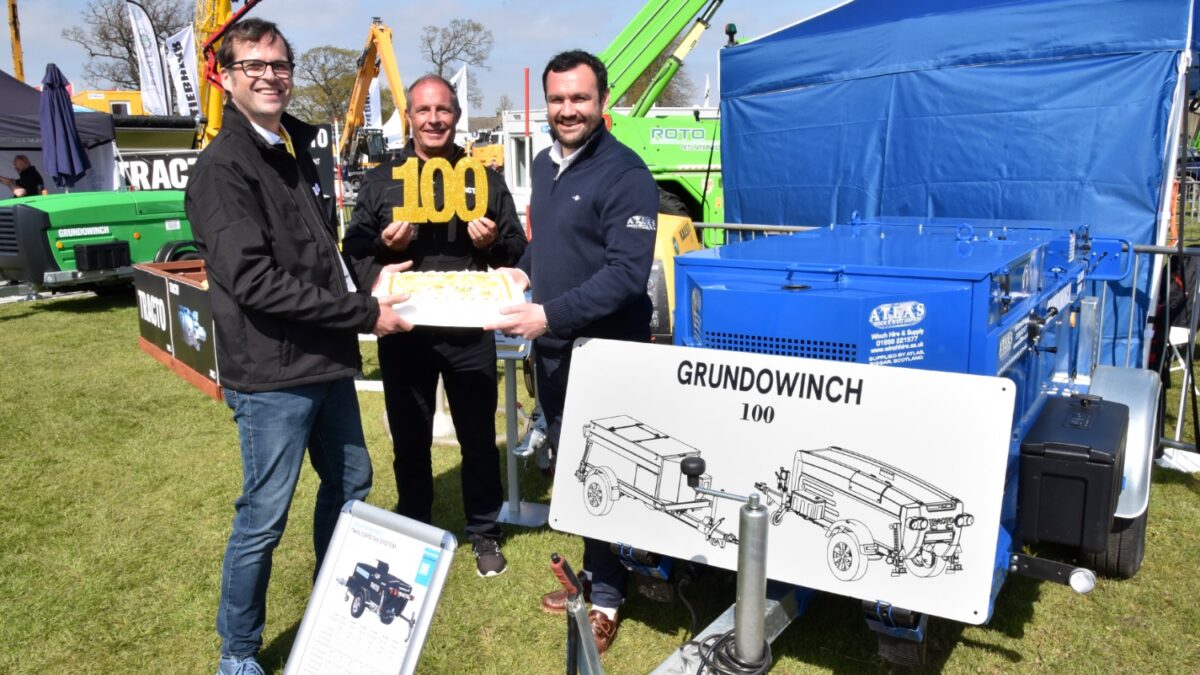 Atlas and Tracto mark history at ScotPlant with 100th order