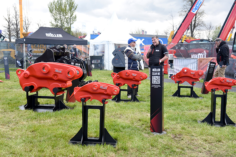 Miller stand at ScotPlant 2024