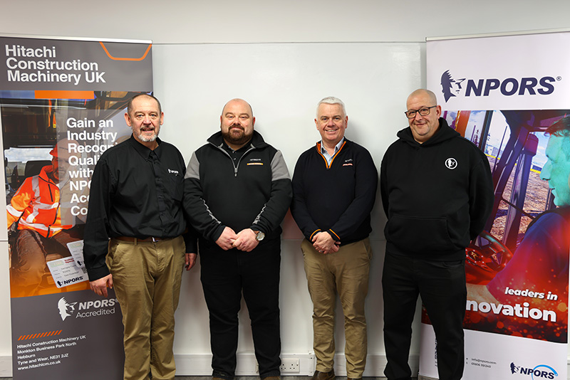 NPORS and Hitachi UK colleagues