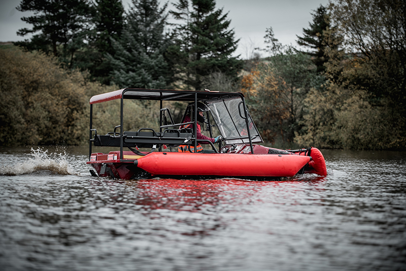 HASDER All-Wolf 8x8 amphibious ATV