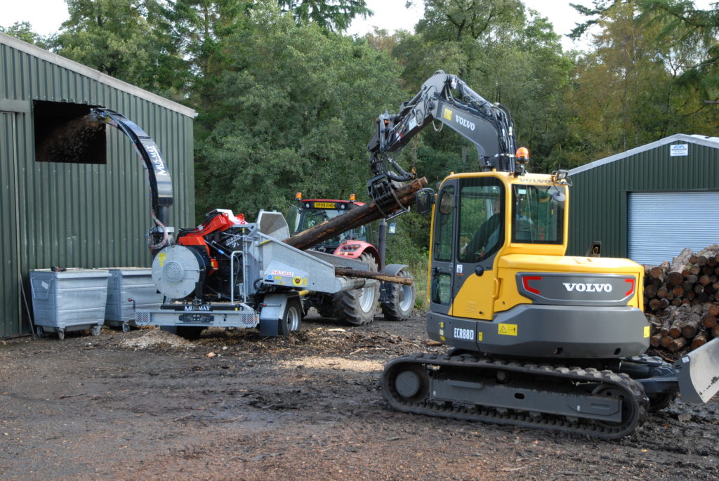 Volvo excavator ticks all the boxes for wood firm