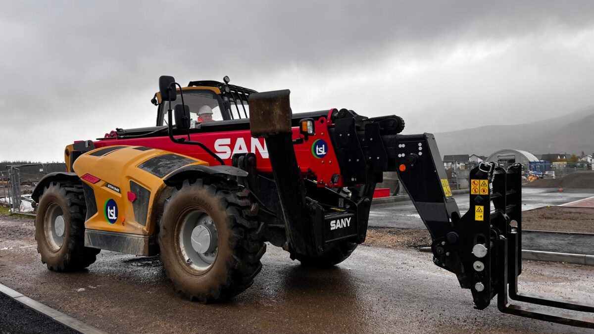 TSL makes landmark SANY telehandler purchase after ScotPlant showcase