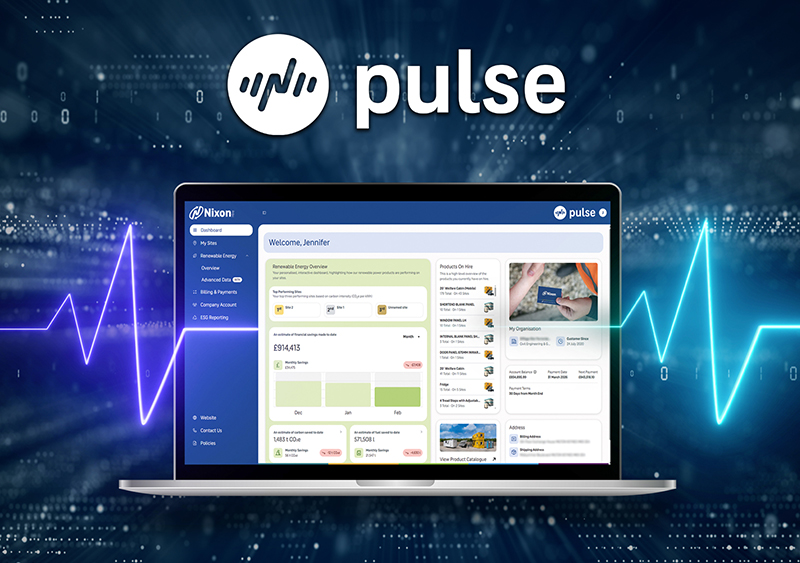 Nixon Hire has finger on the Pulse with new customer portal